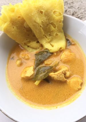 Foto resep Roti Jala Kuah Kari Ayam #SiapRamadan #AntiRibet