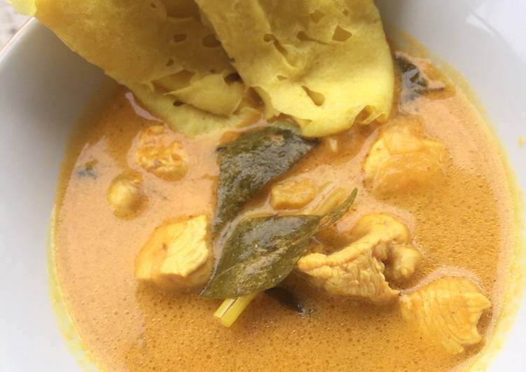 Roti Jala Kuah Kari Ayam #SiapRamadan #AntiRibet