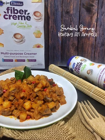Cara Mudah Menyiapkan Resep  Sambal Goreng Kentang Ati Ampela (Fiber Creme) yang Enak, Enak Banget
