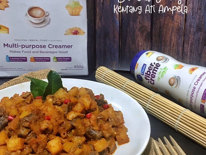Cara Simple Membuat Resep  Sambal Goreng Kentang Ati Ampela (Fiber Creme) yang Lezat Sekali, Sempurna