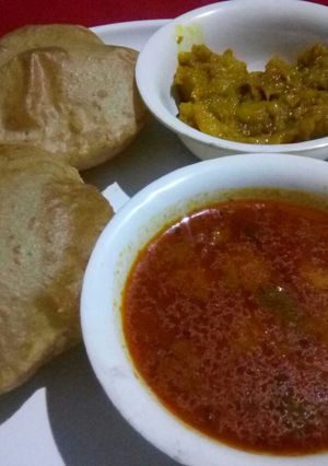 A picture of Aloo tamatar ki sabji.