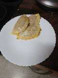 Empanadillas de salchichas y huevo duro al horno