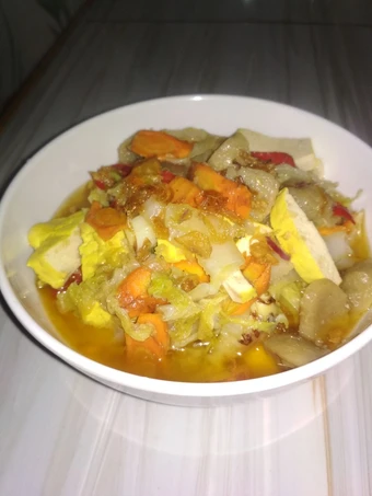 Langkah Mudah untuk Membikin Resep Capcai sawi bakso yang Menggugah Selera Anti Ribet, Uenak Banget