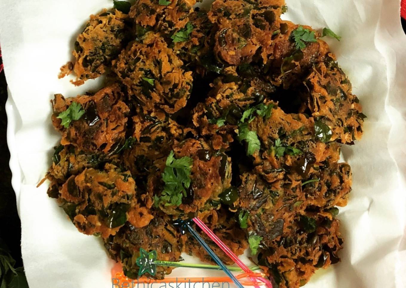 Moringa (Drumstick) Leaves Pakora