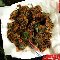 A picture of Moringa (Drumstick) Leaves Pakora.