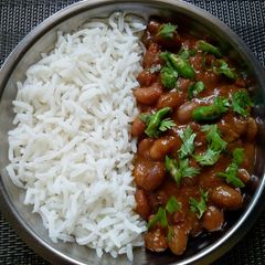 A picture of Rice and Beans #4weekchallenge.
