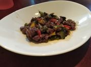 Una foto de bistec de arrachera