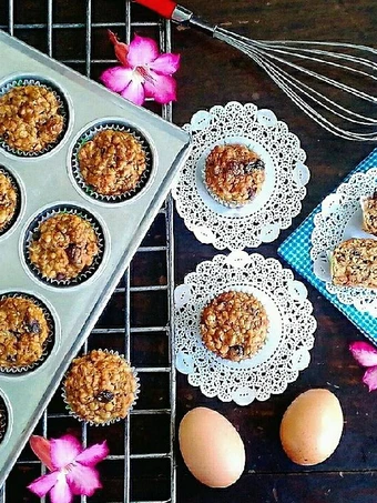 Cara Mudah Menyiapkan Resep Muffin Oatmeal Pisang dengan Kismis dan Chocochips yang Lezat Anti Ribet, Lezat Sekali