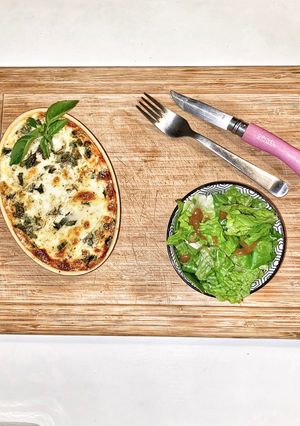 Une photo de Gratin de blettes