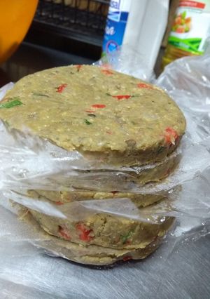 Una foto de Hamburguesas de lentejas