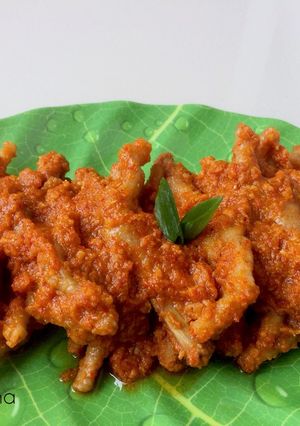 Foto resep Ceker mercon saus padang