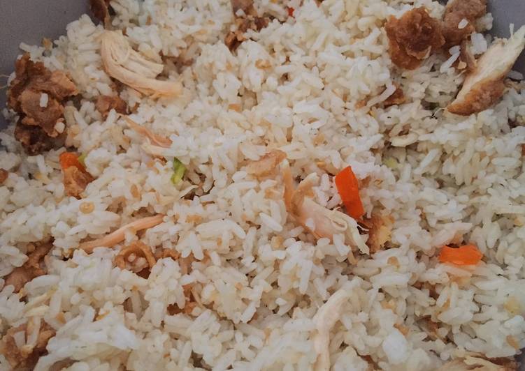 Cara Membuat Nasi ayam krispy Top Enaknya