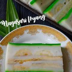 A picture of Nagasari loyang lembut kenyal.