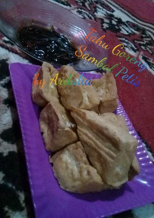 Foto resep Tahu Goreng Sambal Petis (dengan Bumbu Marinasi) 🌾