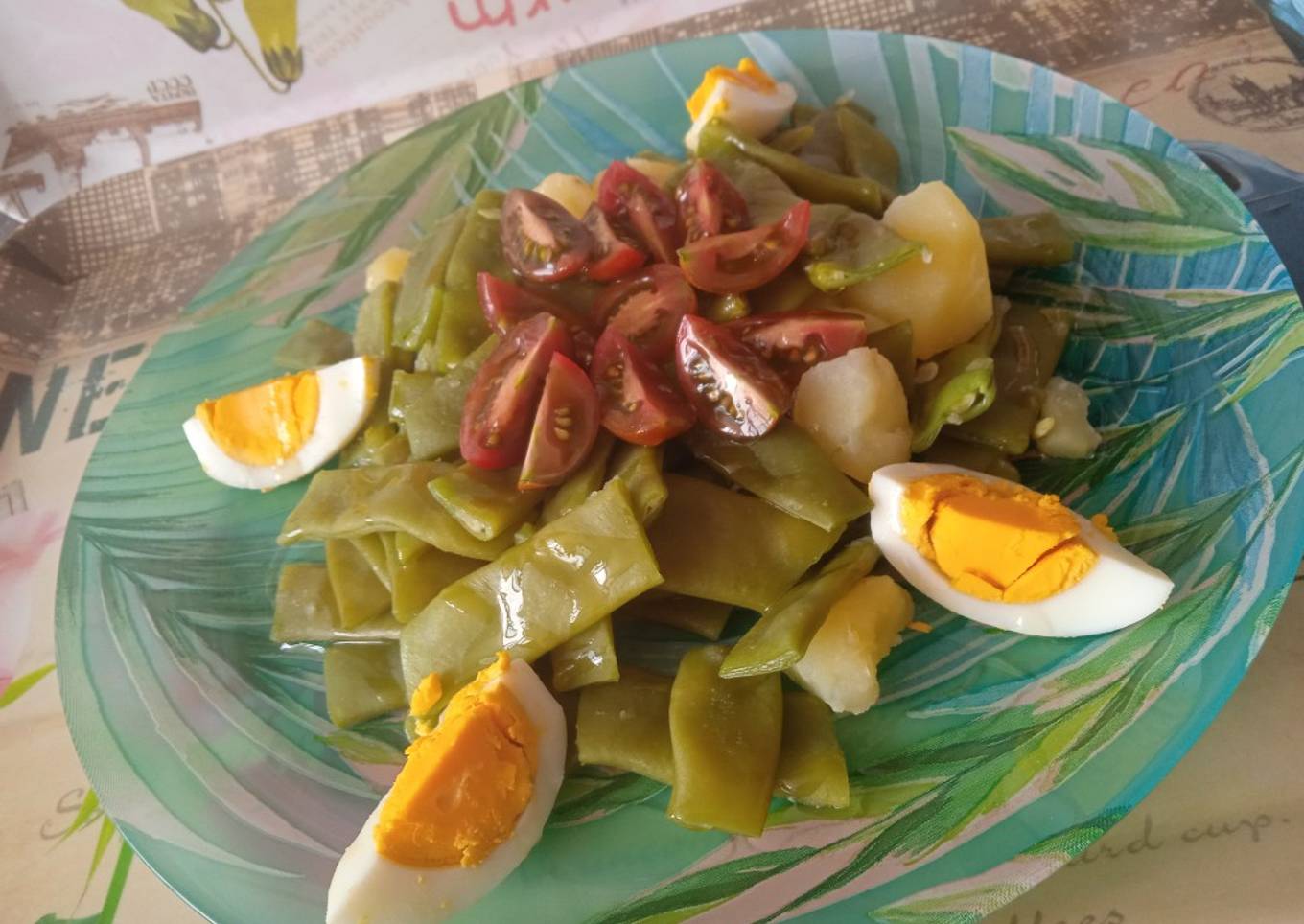 Ensalada de judías verdes