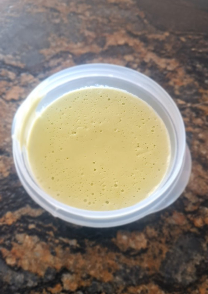 Una foto de Helado de wasabi