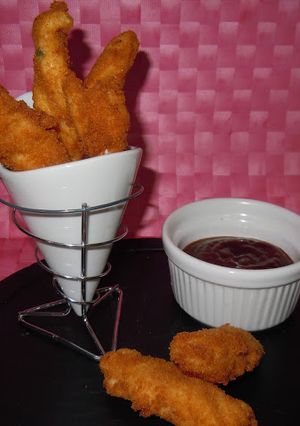 Una foto de Fingers de pollo