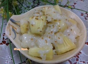 Hình của món Chè Nếp Sake.