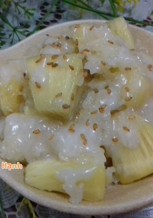 Hình của món Chè Nếp Sake.