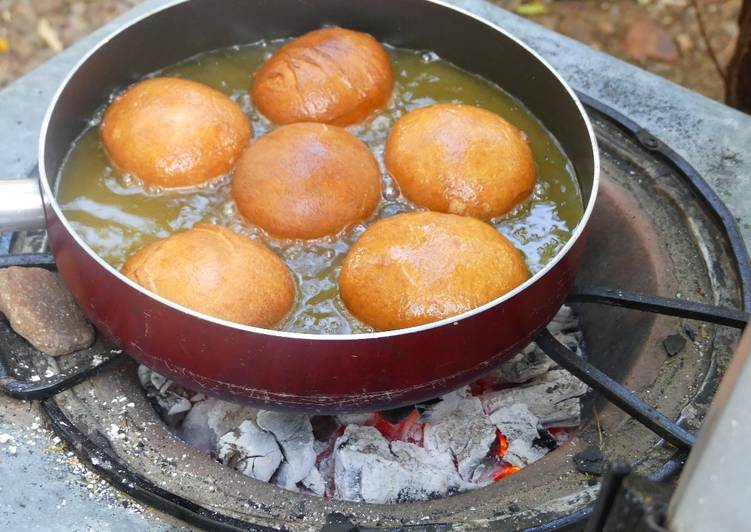 Steps to Prepare Super Quick Homemade Polish donuts! (Pączki)