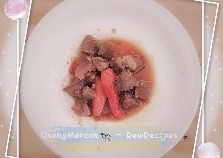 Masakan Unik (RAHASIA)Oseng mercon moo 🐄 mancyap Enak Sederhana