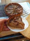 Tarta de peras vegana