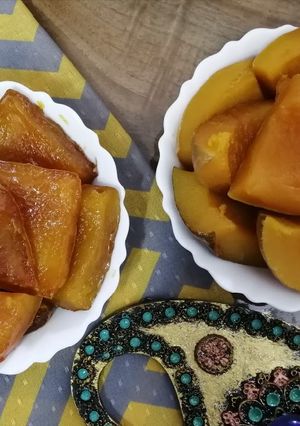 عکسی از دستور کدوحلوایی