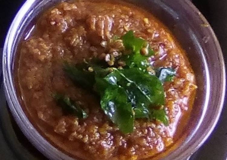 Sizzled spicy chutney Sizzled spicy chutney