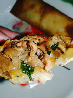 Foto resep Lumpia ayam jamur simple