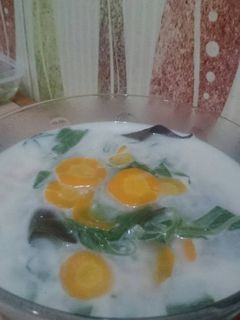 Foto resep Bobor bayam wortel