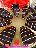 Cuñas de Natillas y Chocolate
