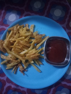 A picture of French fries.