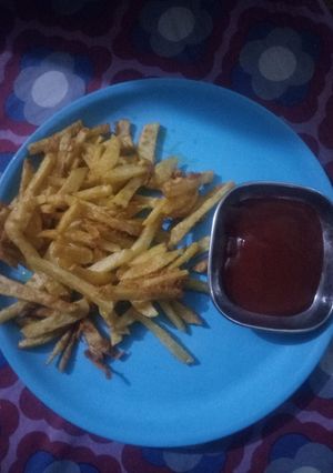 A picture of French fries.
