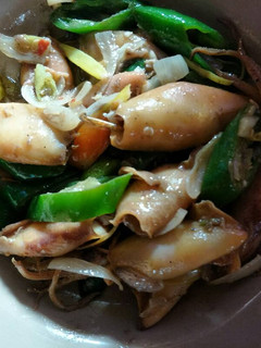 Foto resep Cumi cabe ijo (tumis cumi cabe ijo)