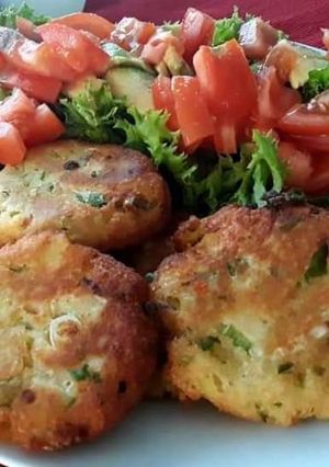 Una foto de Tortitas de papá y atún