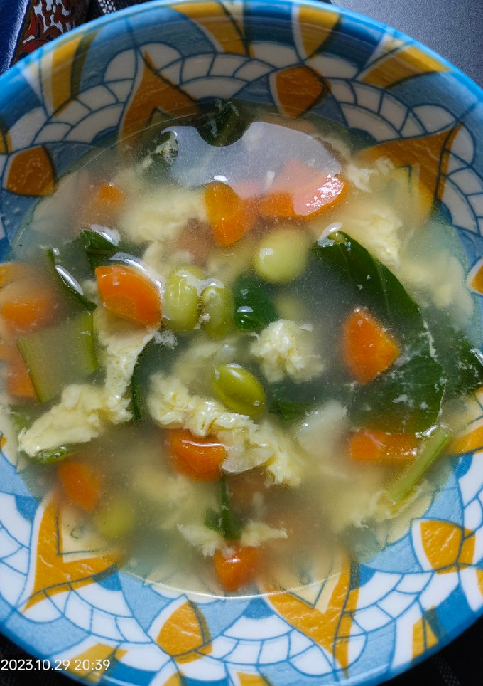 Foto resep Sup Seger Edamame