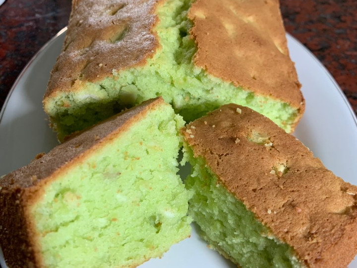 Resep Bolu hijau singkong, Enak