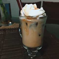 Una foto de Iced coffee