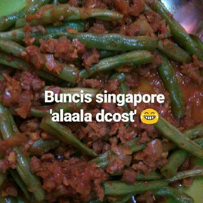 Resep Buncis Singapore Ala D cost