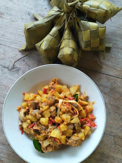 Foto resep Sambal goreng kentang ati ayam