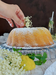 Schneller Zitronen-Kuchen Rezepthauptbild