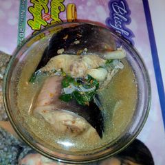 A picture of Catfish Peppersoup.