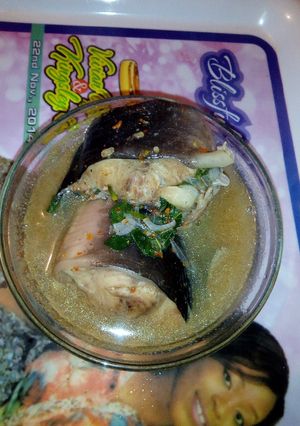 A picture of Catfish Peppersoup.