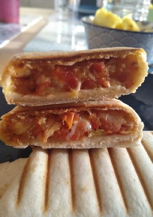 Une photo de Wraps aubergine