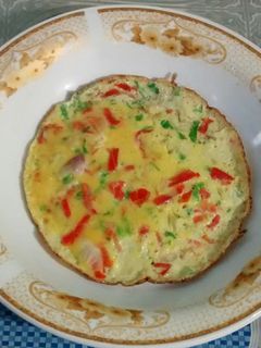 Foto resep Omelet telur dadar