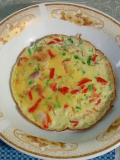 Foto resep Omelet telur dadar