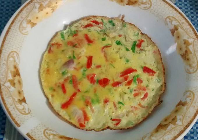 Omelet telur dadar