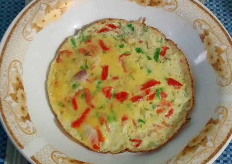 Resep Omelet telur dadar Anti Gagal