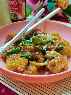 Foto resep Bomur (Bola - Bola Jamur) Saus Wijen