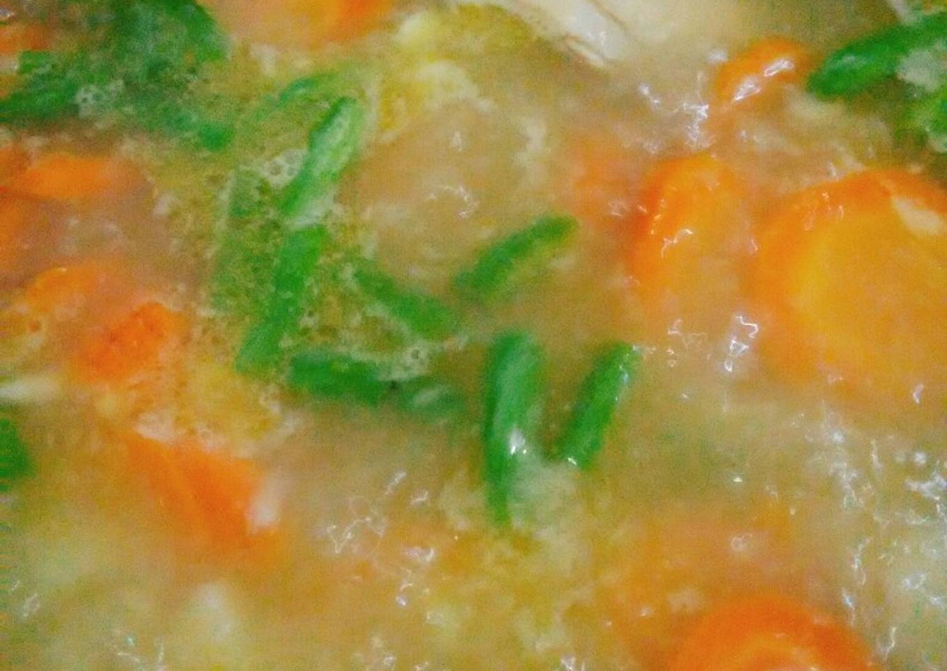 Sup ayam sayur #bikinramadanberkesan